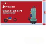 Premier 1HP 32M Lift Electric Submersible Water Pump