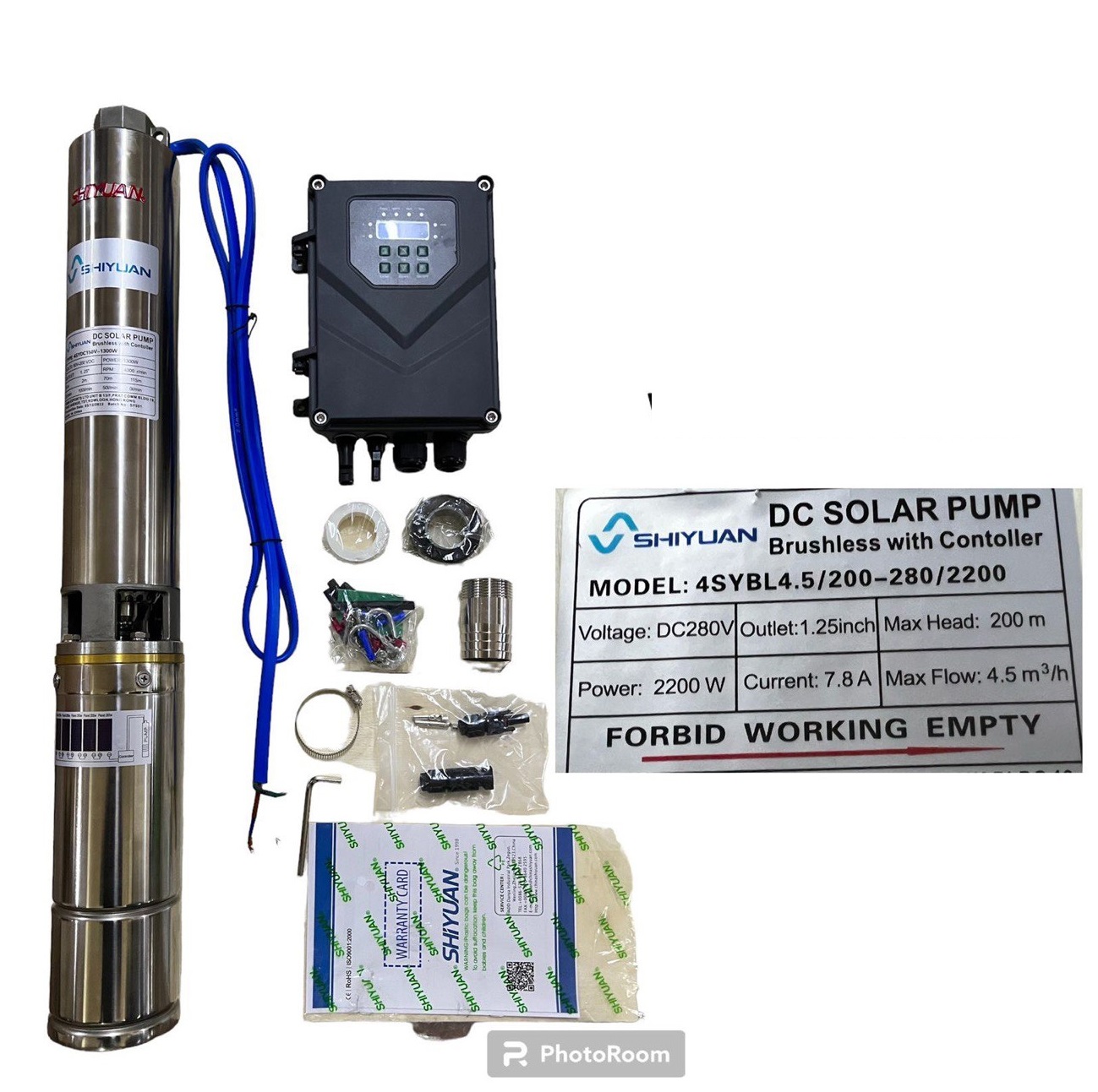 115m.jpg Brushless Dc pump Shiyuan 115m with a controller - Image 1