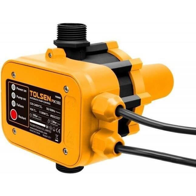 38350bffca8d139c6bfc070e4d10a745.jpg TOLSEN AUTOMATIC PUMP CONTROL SWITCH 1100W - Image 1