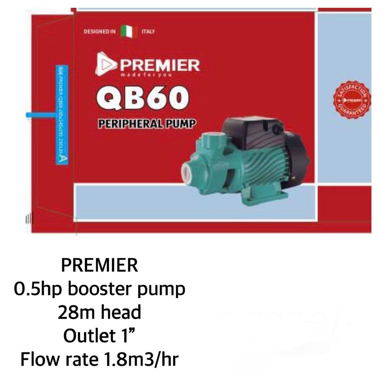 39eb1e1d-0b57-4142-a8e6-26c72e400f42.jpg Premier 0.5hp Booster pump 28m head - Image 1