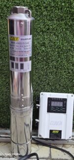 Kunda 70M solar submersible pump with the control box