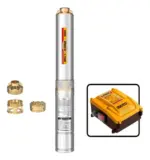 ingco 4" Deep well pump :550W(0.75HP) Max.head:64m - Image 3