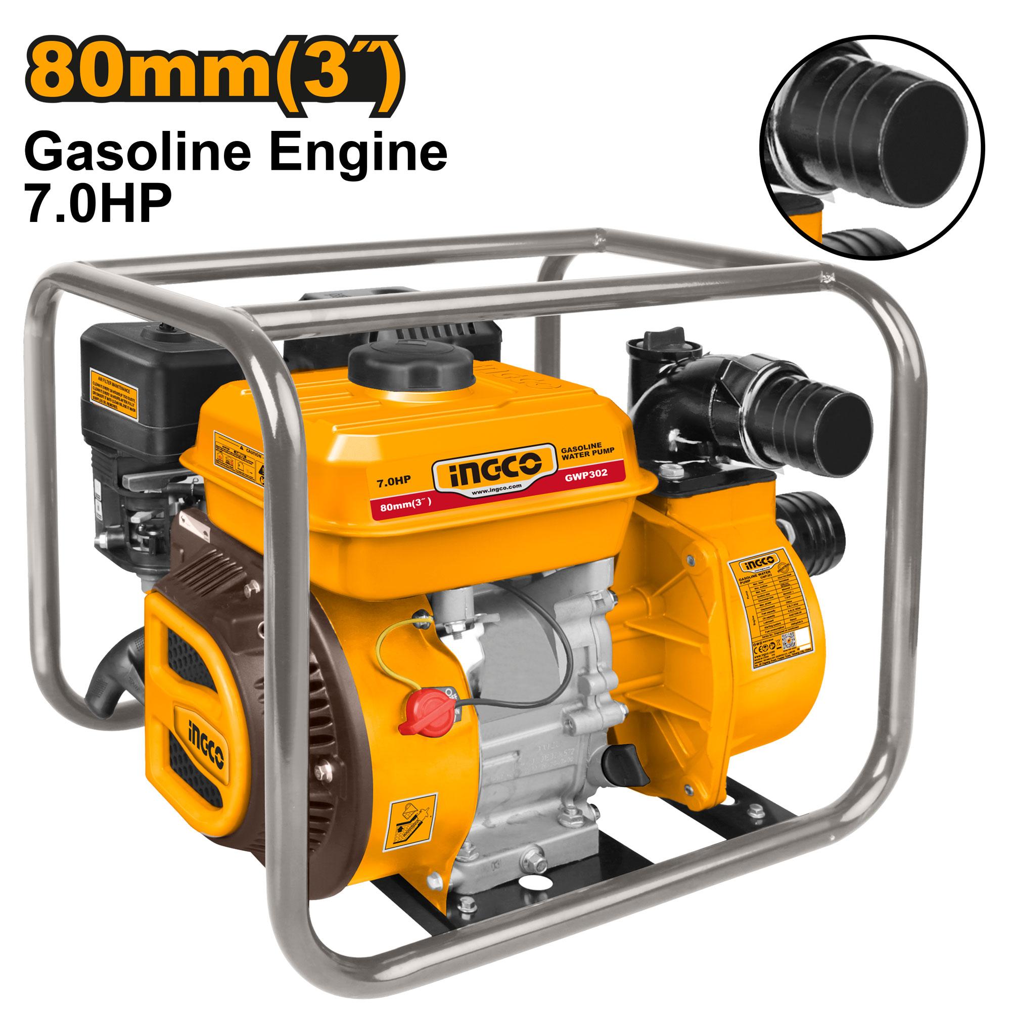 GWP302-3.jpg Gasoline water pump 80mm,3" - Image 1