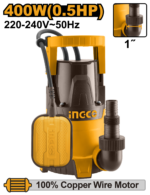 Ingco Submersible pump 400W SPC4008 - Image 3