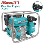 TOTAL Gasoline water pump 80mm,3"