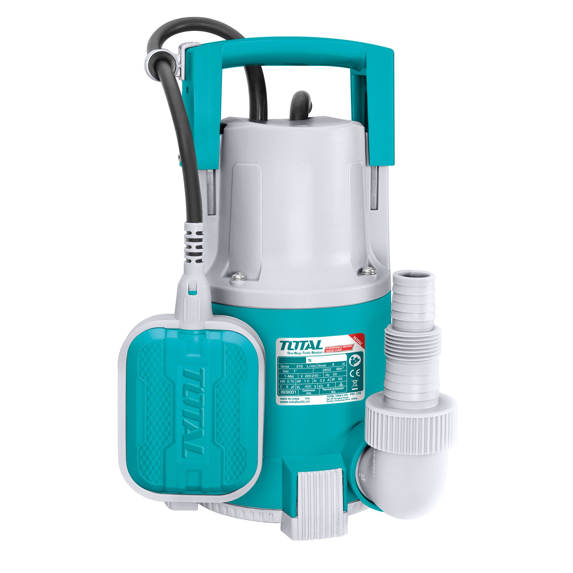 TWP64001-1.jpg TOTAL Submersible pump 400W - Image 1
