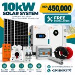 10kW Solar System with Lithium Battery