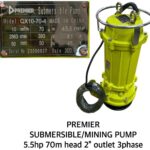 Premier Submersible Pump 5.5hp 70M