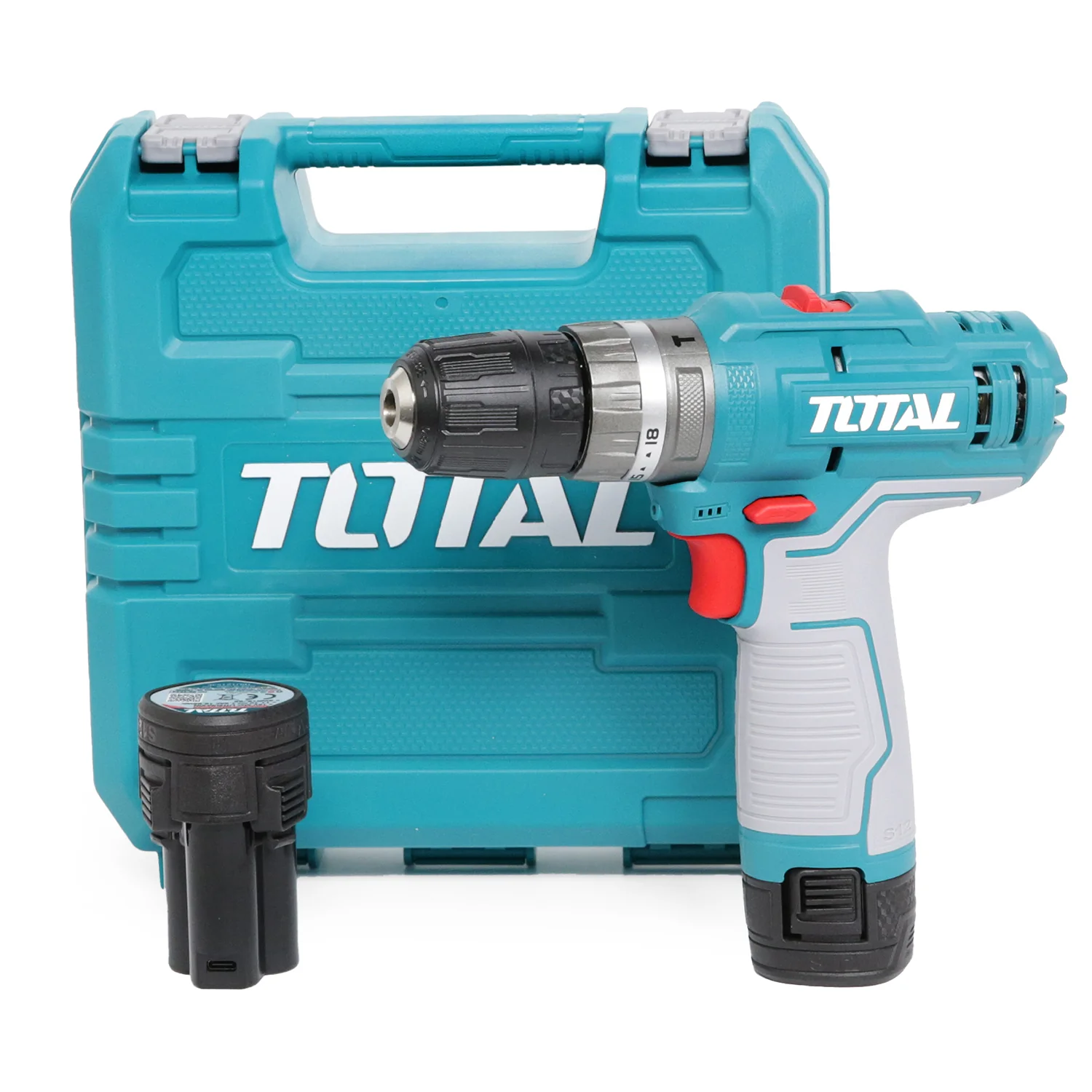 total-tools-li-ion-impact-drill-tidli12202e-6.webp Total Cordless drill Voltage: 12V 20Nm - Image 1
